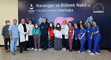 SANKO Üniversitesi Hastanesi'nde üç hasta kadavradan böbrek nakliyle yaşama tutundu