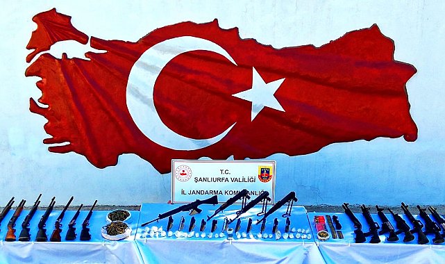 Şanlıurfa'da silah kaçakçılarına dron destekli operasyon: 23 gözaltı