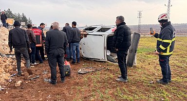 Şanlıurfa'da trafik kazası: 2 yaralı