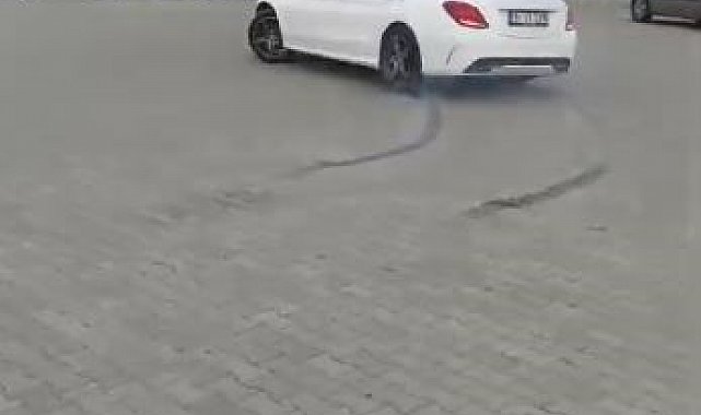 Şarköy'de drift atan sürücüye 84 bin TL ceza