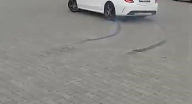 Şarköy'de drift atan sürücüye 84 bin TL ceza