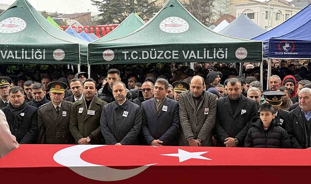 Şehit Uzman Çavuş Mustafa Bazna son yolculuğuna uğurlandı