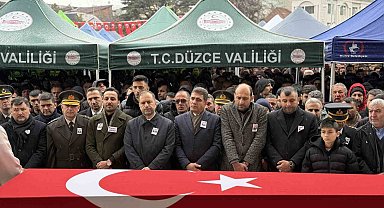 Şehit Uzman Çavuş Mustafa Bazna son yolculuğuna uğurlandı