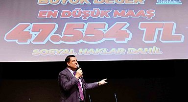 Şehitkamil'de maaşlara rekor zam