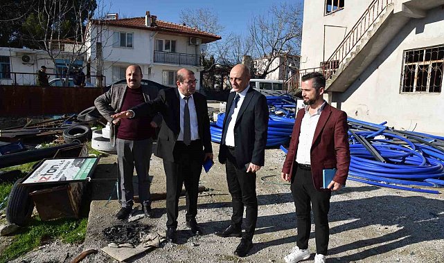 Selendi'ye yeni şantiye kurulması için hazırlıklara başlandı