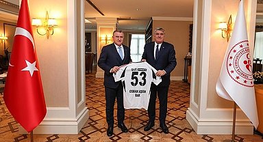 Serdal Adalı'dan, Bakan Bak'a ziyaret