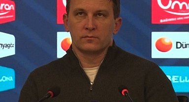 Sergej Jakirovic: "Tehlikeli bölgeden çıkmak istiyoruz"