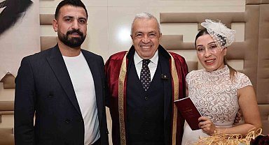 Sevgililer Günü nikahları Başkan Şadi Özdemir'den