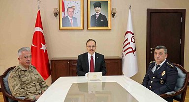 Siirt'te ocak ayı güvenlik ve asayiş değerlendirme toplantısı düzenlendi