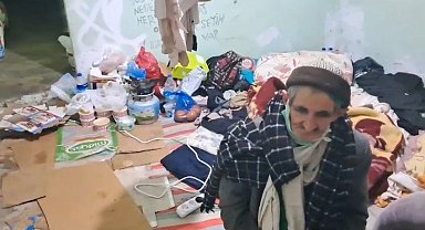 Siirt'te yaşlı çiftçin evi onarılarak yaşanılacak duruma getirildi