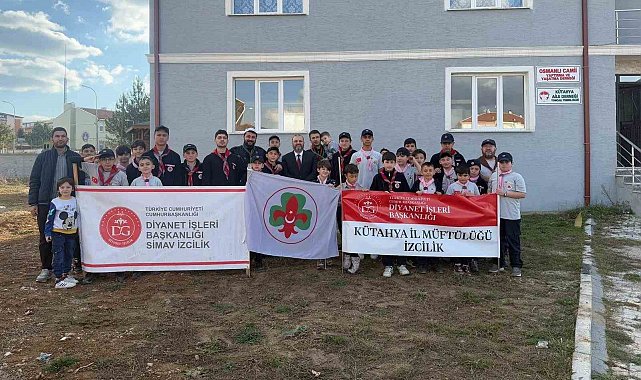 Simav'da diyanet izcileri Kütahya'da kış kampına katıldı