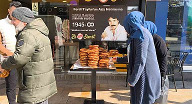 Simitçi Ferdi adını aldığı Ferdi Tayfur için binlerce kişiye hayır dağıttı