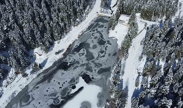 Sinop Akgöl buz tuttu