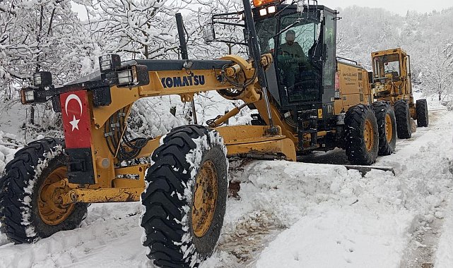 Sinop'ta 101 köy yolu ulaşıma kapalı