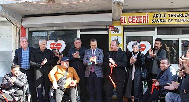 Şırnak'ta engelli araçların tamiri için atölye açıldı