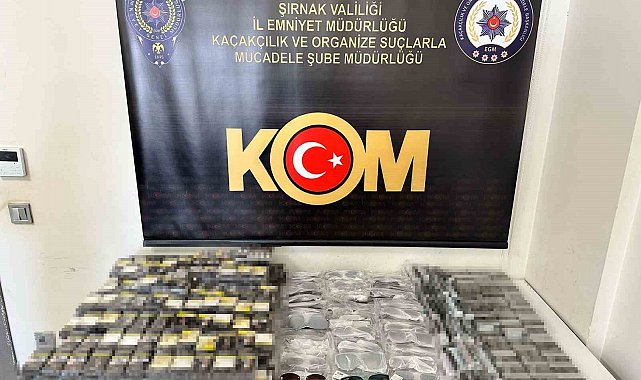 Şırnak'ta terör, kaçakçılık ve asayiş operasyonlarında 38 şüpheli hakkında işlem yapıldı