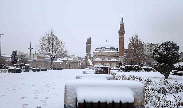 Sivas beyaz gelinliğine kavuştu, kartpostallık görüntüler oluştu