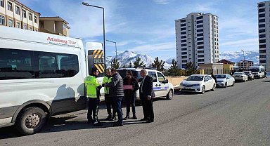 Sivas'ta okul servisleri denetlendi