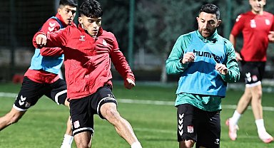 Sivasspor, Kocaelispor maçı hazırlıklarına başladı