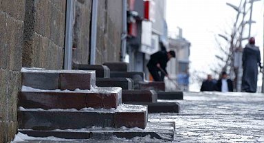 Soğuk rekoru yine Erzurum'da