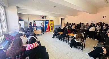 Söke'de öğrenciler jandarma tarafından bilgilendirildi