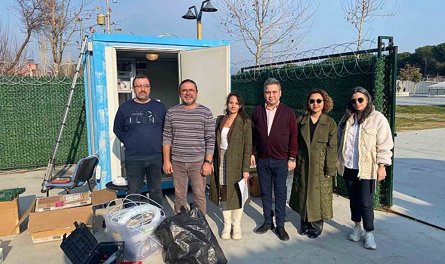 Soma'ya hava kirliliği ölçüm istasyonu kuruldu