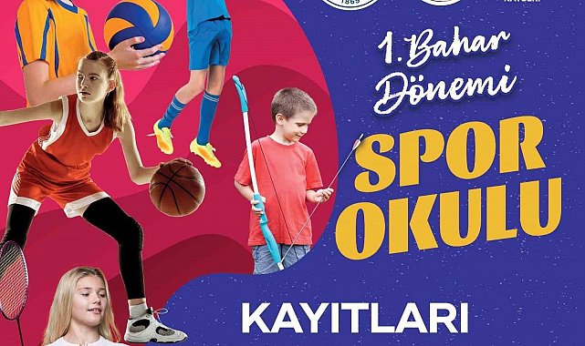 Spor A.Ş.'nin 1. Bahar Dönemi Spor Okulu kayıtları başladı