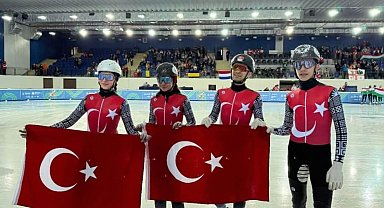 Sporcularımızın madalya mutluluğu