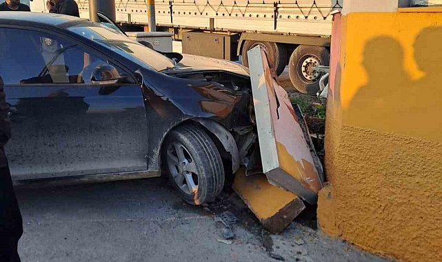 Tarsus'ta trafik kazası: 1 yaralı