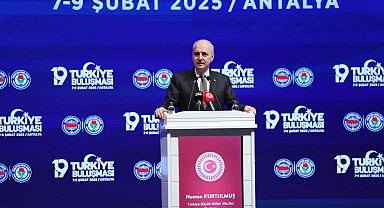 TBMM Başkanı Numan Kurtulmuş: "Filistin toprakları Trump ve şirketlerinin satılık kupon arazileri değildir"