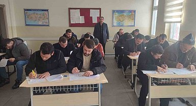 Tercan'da avcılar kursu bitirip belgelerini aldılar