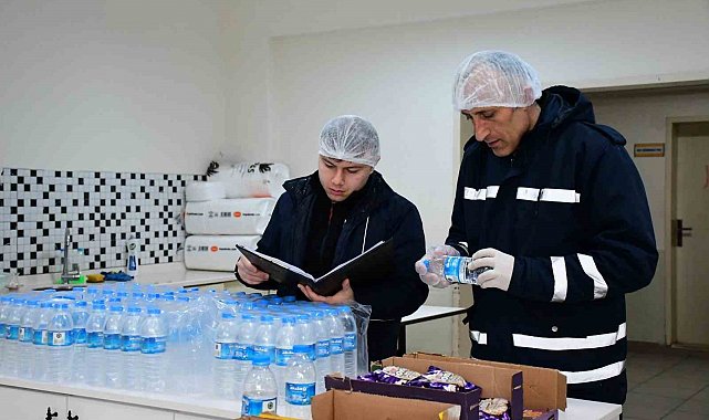 Terme zabıtası okul kantinlerini denetledi