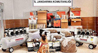 Tokat'ta kaçak tütün ve cep telefonu operasyonu: 3 gözaltı