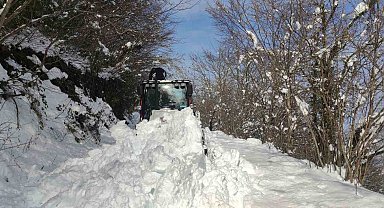 Trabzon'da kapalı mahalle yolları ulaşıma açılıyor