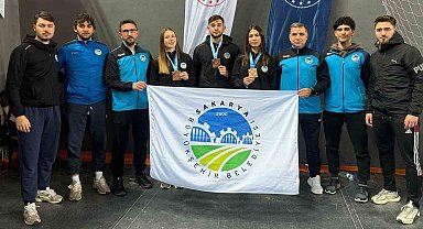 Trabzon'dan dönen Sakarya Büyükşehir sporcuları Milli Takım biletini aldı