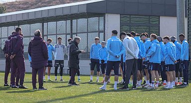 Trabzonspor, Beşiktaş maçı hazırlıklarına başladı