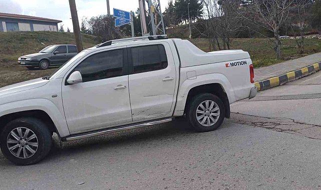 Trafik kazalarında 2 kişi yaralandı