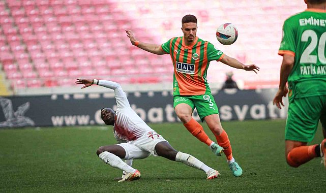 Trendyol Süper Lig: Atakaş Hatayspor: 1 - Corendon Alanyaspor: 0