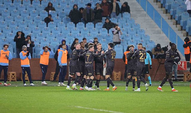 Trendyol Süper Lig: Trabzonspor: 2 - Gaziantep FK: 0