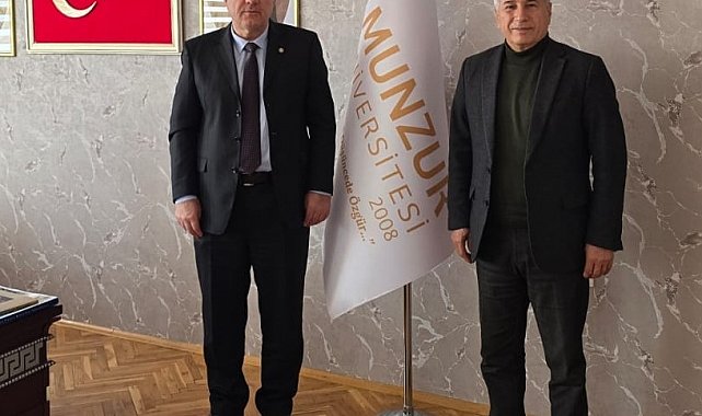 Tunceli ESOB Başkanı Belice, ilçelere MYO açılması için görüşme yaptı