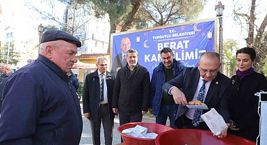 Turgutlu Belediyesinden Berat Kandili'nde lokma hayrı