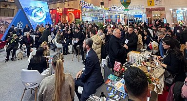 Turizm fuarında Gölcük rüzgarı