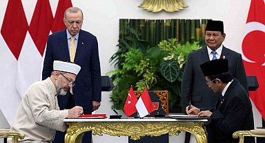 Türkiye ile Endonezya arasında 13 anlaşma imzalandı