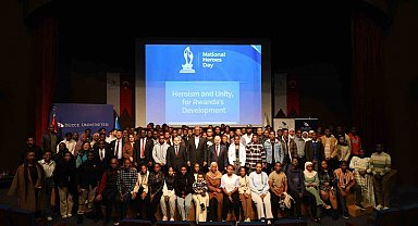 Türkiye'de eğitim gören Ruandalı öğrenciler Düzce Üniversitesi'nde buluştu