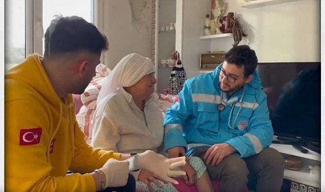 Türkiye'nin en yaşlı ili Sinop'ta 22 bin 115 hastaya evde sağlık hizmeti