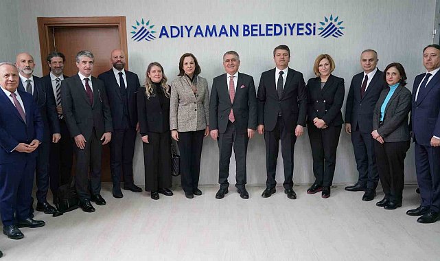 TÜSİAD heyeti Başkan Tutdere'yi ziyaret etti