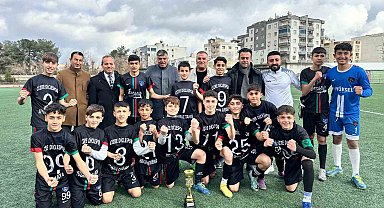 U14 Gelişim Ligi'nde Cizre Dicle Spor namağlup şampiyon oldu