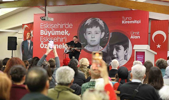 Ümit Alan ve Tuna Kiremitçi Eskişehirlilerle buluştu