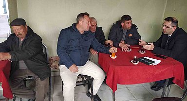Uşak İl Tarım ve Orman Müdürü Bilir, çiftçilerle bir araya geldi