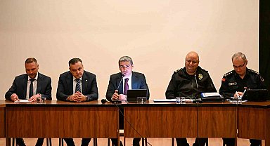 Uşak'ta Okul Güvenliği Toplantısı gerçekleştirildi